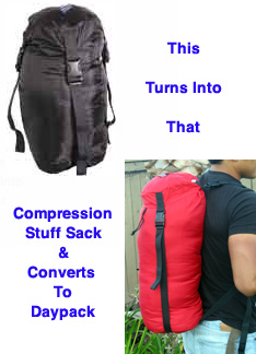 Compression Stuff Sack & Day Pack