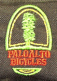 Mini Mountain Wedge Logo - Palo Alto Bicycles - Palo Alto, CA