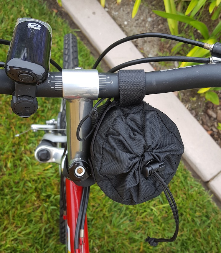 Bicycle Feed Bag Top View
