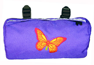 Bike Cruiser Bag - Purple Butterfly