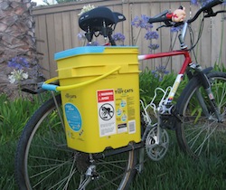 Bucket Bicycle Pannier Kit