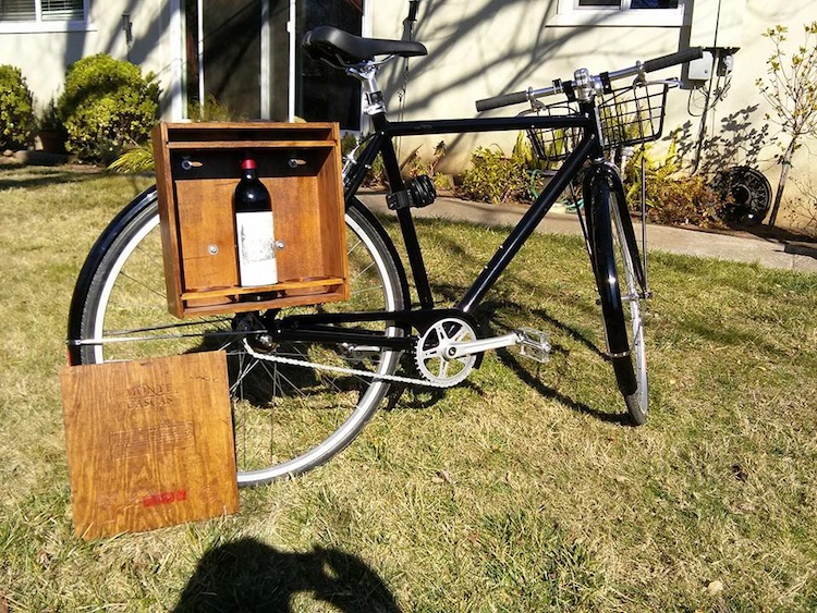 Wine Bicycle Pannier