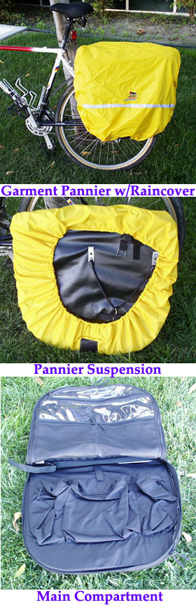 Commuter Garment Bag Pannier