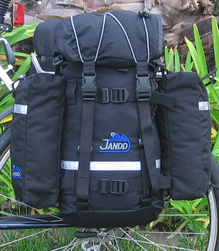 Mountain Pannier Shown with Two Optional Pockets