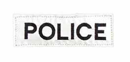 Refelctive Velcro Patches Police Security Sheriff Etc