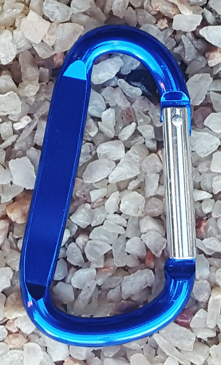 Aluminum Bag Clip or Keychain