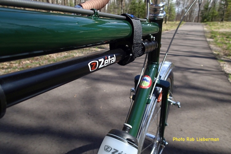Bike store pump strap