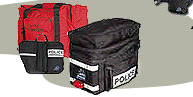 Police bags, firefighter packs