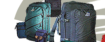 Travel packs, duffle bags, luggage